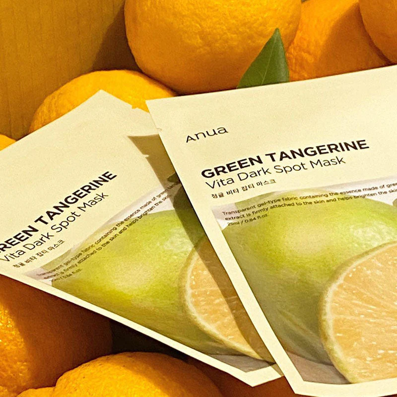 Green Lemon Vita C Blemish Serum Mask - Image 5