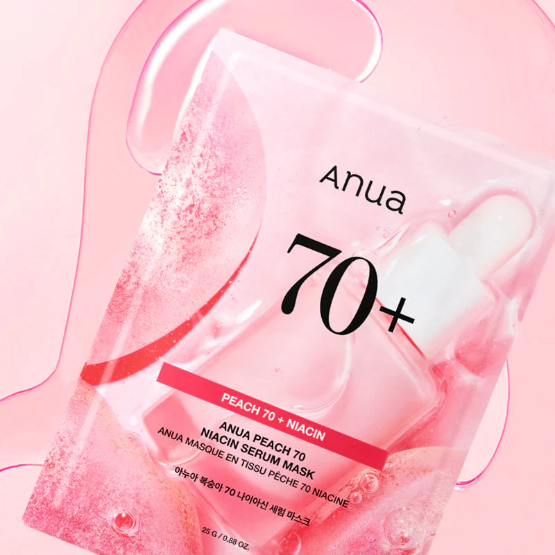 Peach 70% Niacin Serum Mask - Image 3