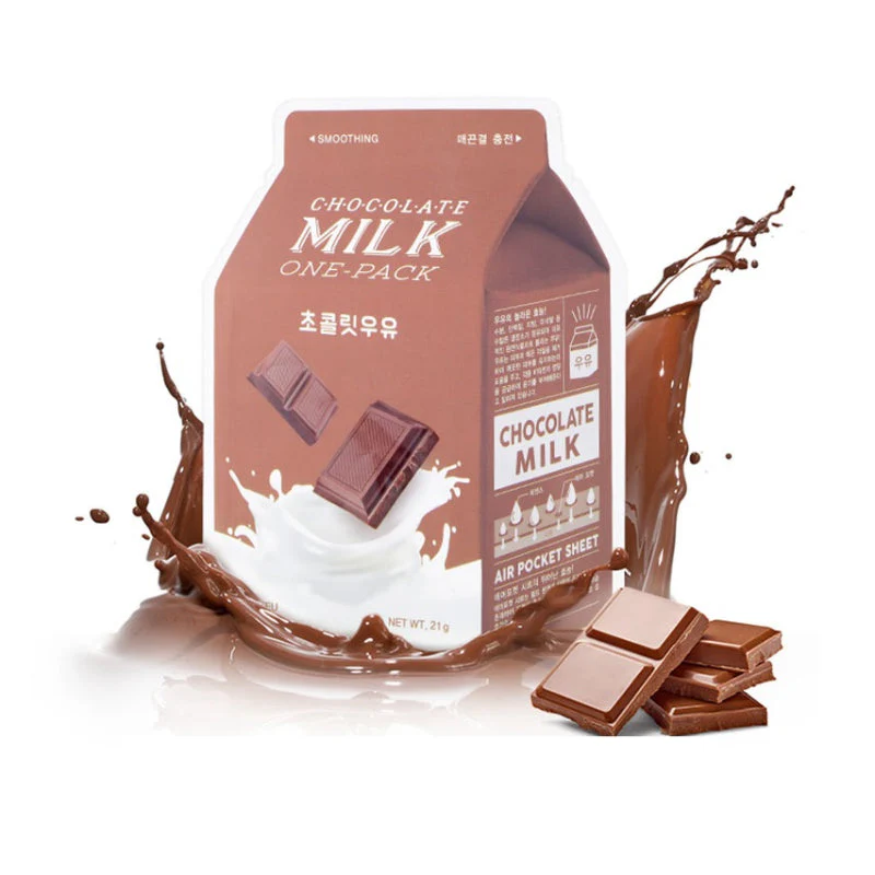 Milk One-Pack Facemask #Chocolate Milk - Image 2