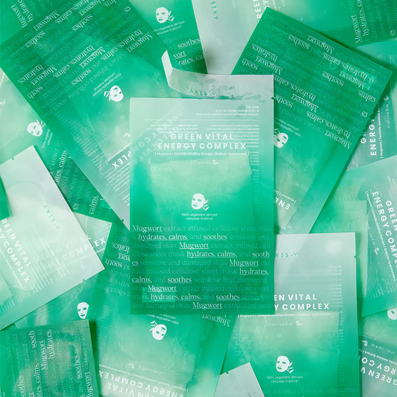 Green Vital Energy Complex Sheet Mask - Image 4