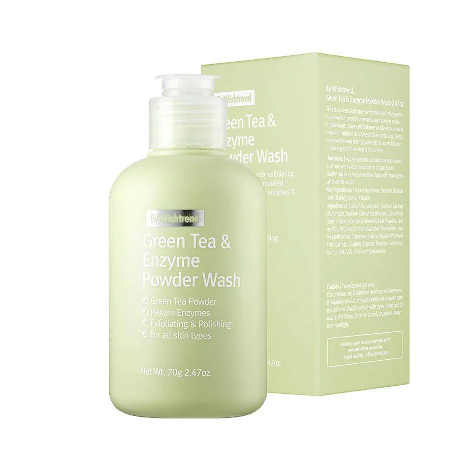 Green Tea & Enzyme Powder Wash - Image 2