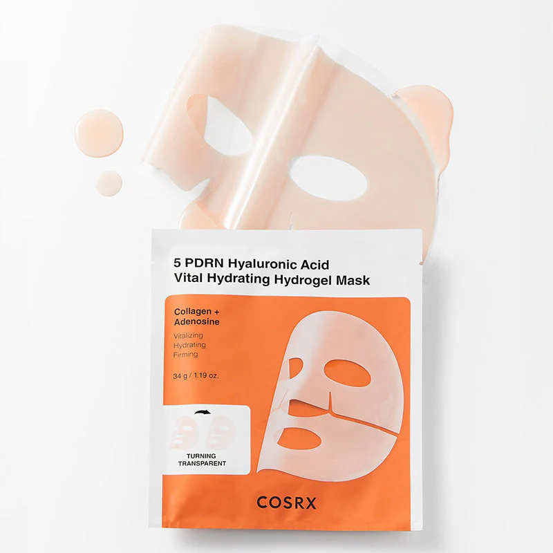 5 PDRN Hyaluronic Acid Vital Hydrating Hydrogel Mask - Image 3