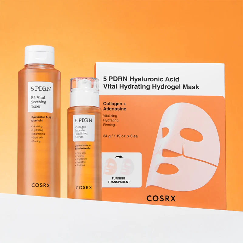 5 PDRN Hyaluronic Acid Vital Hydrating Hydrogel Mask - Image 8