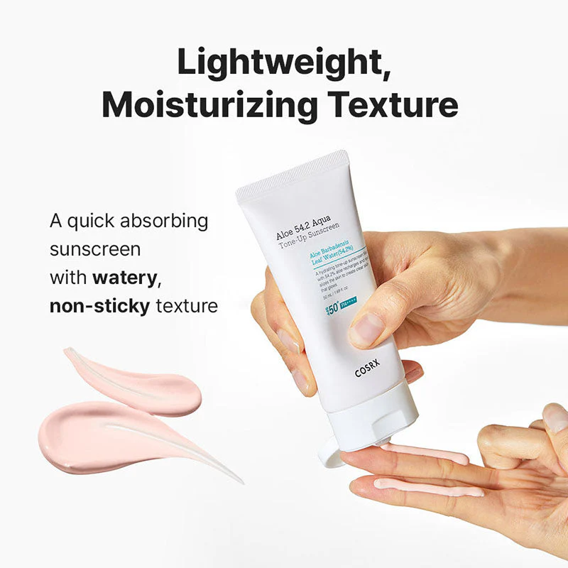 Aloe 54.2 Aqua Tone-Up Sunscreen - Image 6