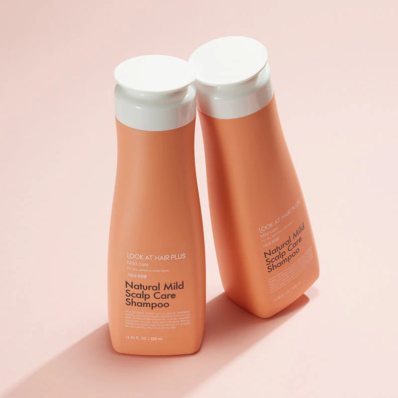 Look At Hair Plus Natural Mild Scalp Care Shampoo - Image 5