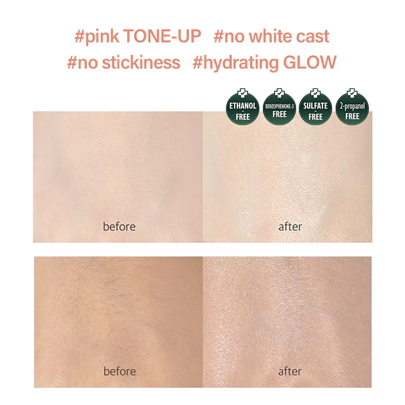 Waterfall Tone-Up Sun Cream (Pink) - Image 8