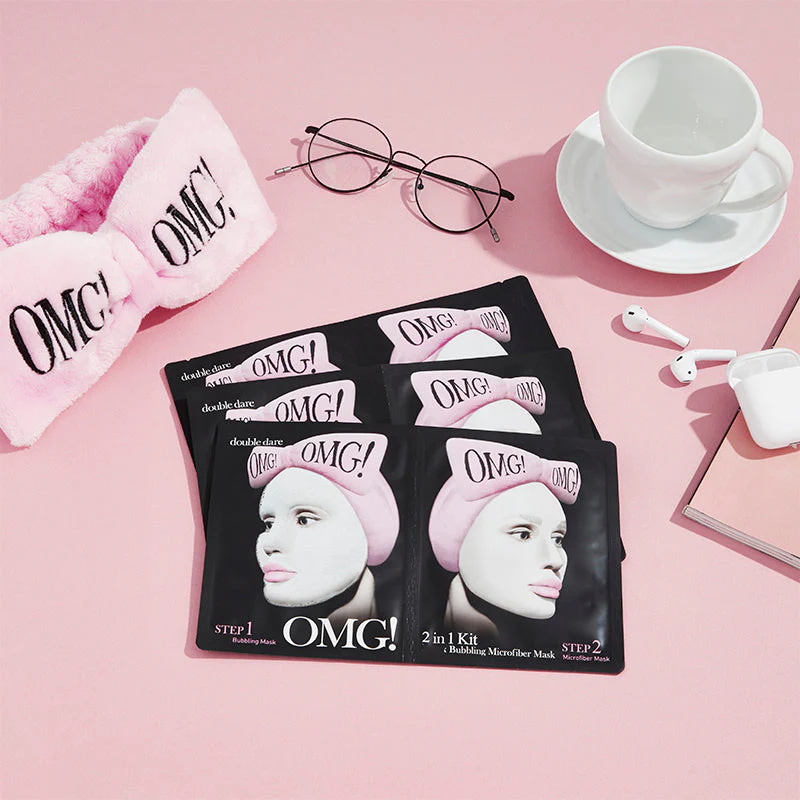 OMG! 2 in 1 KIT Detox Bubbling Microfiber Mask - Image 5