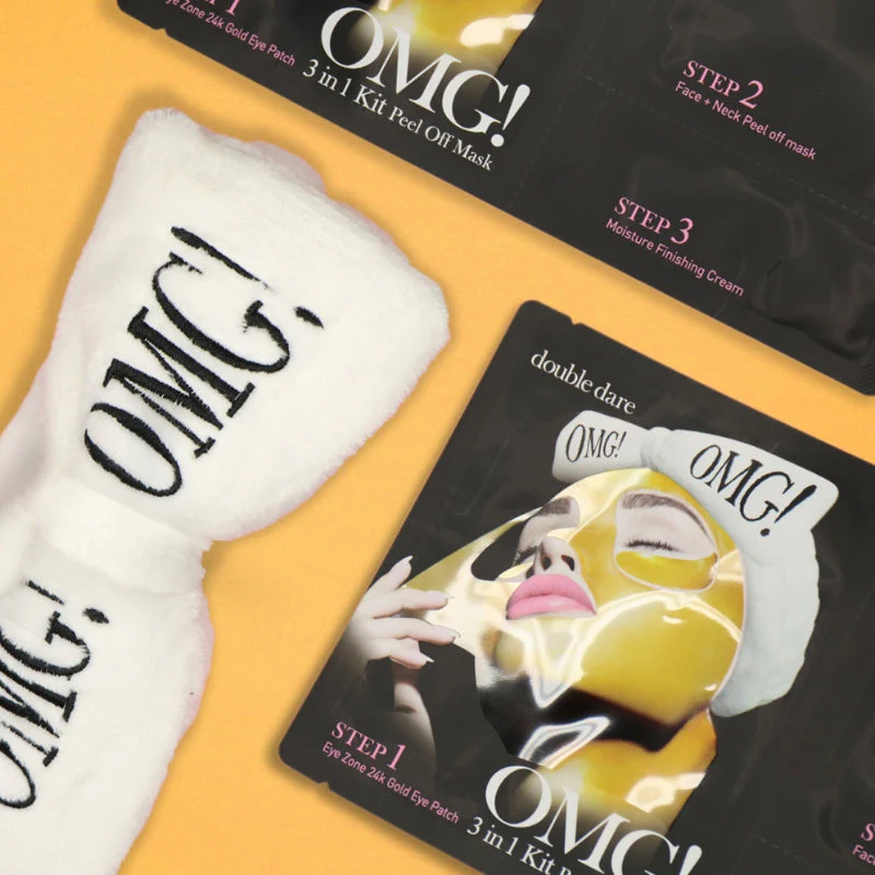 OMG! 3 in 1 KIT Peel Off Mask - Image 4