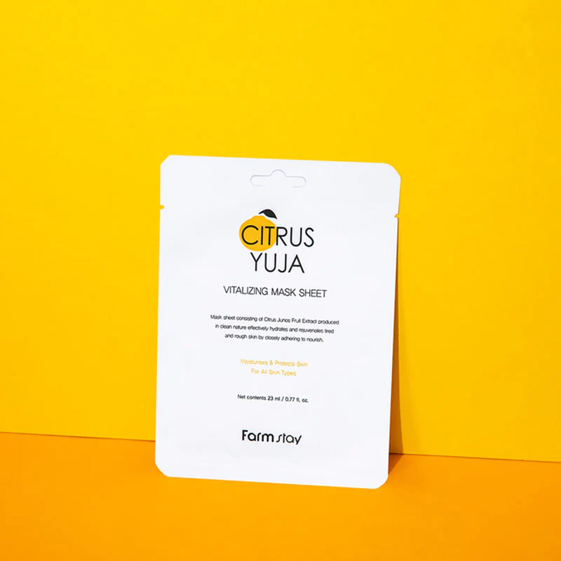 Citrus Yuja Vitalizing Mask Sheet - Image 5