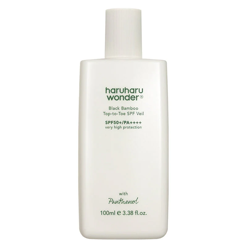 Black Bamboo Top-to-Toe SPF Veil