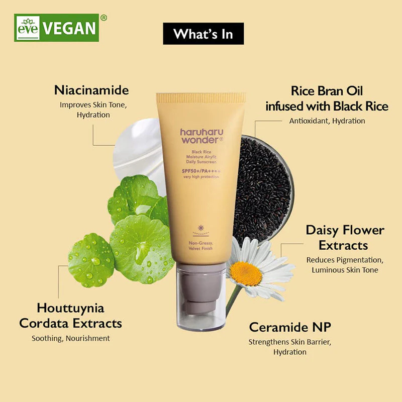 Black Rice Moisture Airfit Daily Sunscreen SPF50+ PA++++ - Image 9