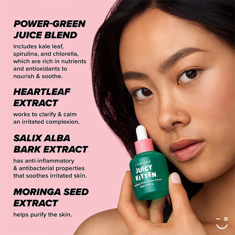 Juicy Kitten Purifying Power-Green Serum - Image 9