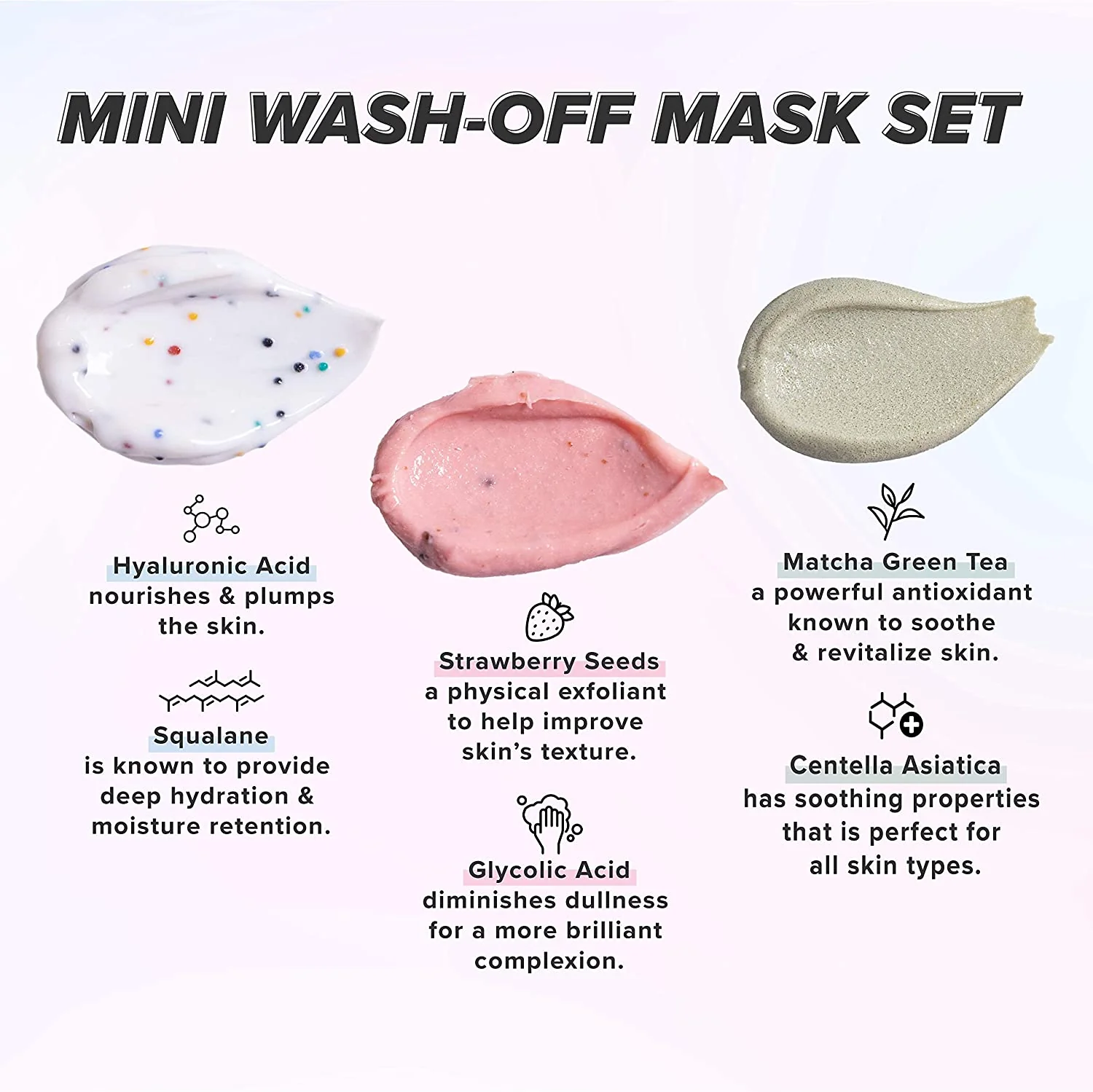 Mini Scoops Ice Cream Flavored Wash-Off Masks - Image 9