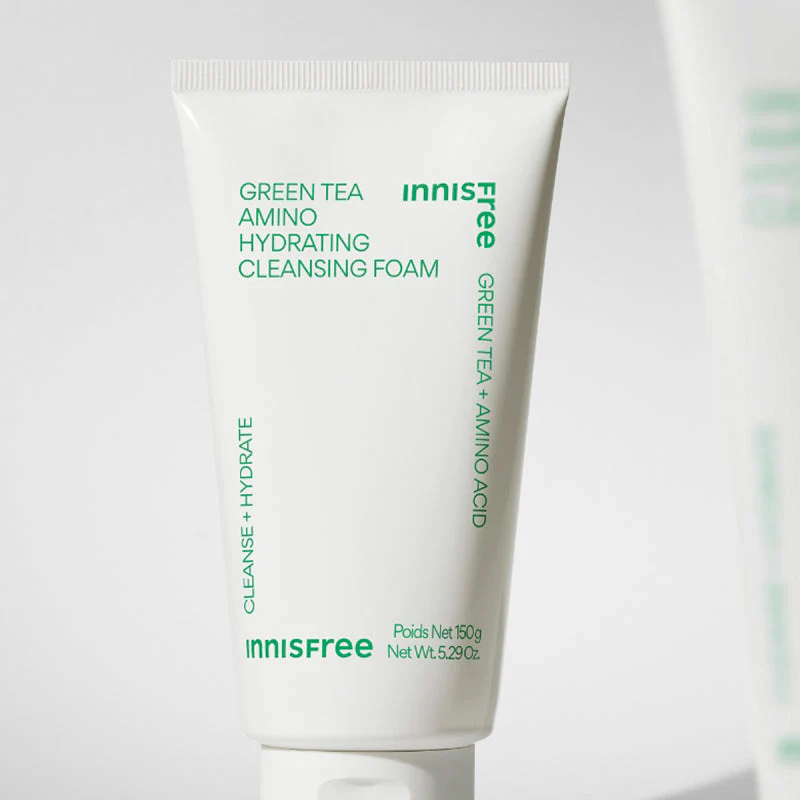 Green Tea Amino Hydrating Cleansing Foam - Image 4