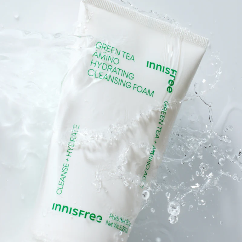 Green Tea Amino Hydrating Cleansing Foam - Image 5