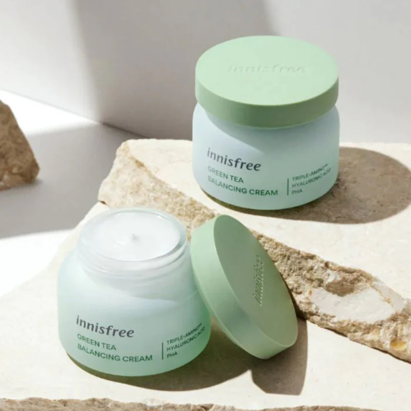 Innisfree Green Tea Balancing Cream - Image 4