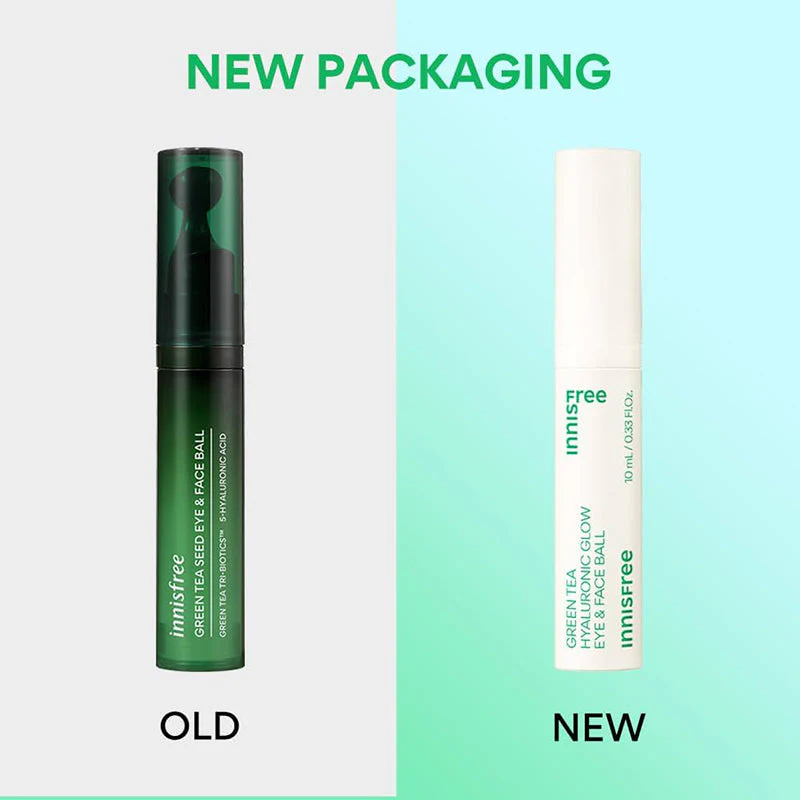 Green Tea Hyaluronic Glow Eye & Face Ball - Image 7
