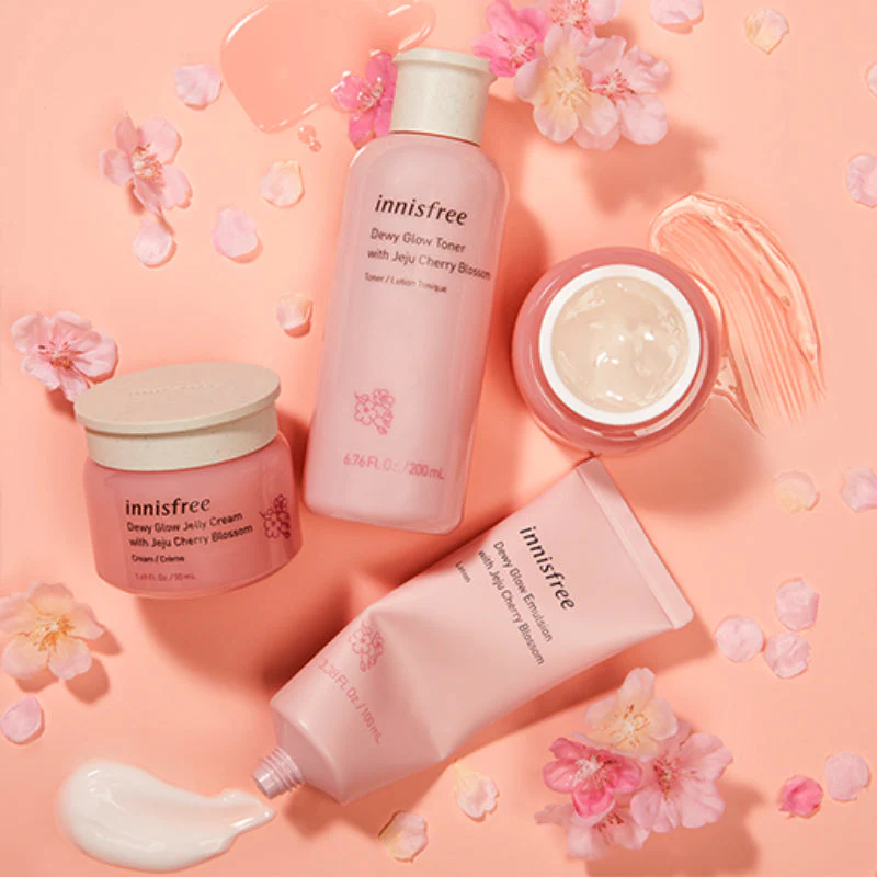 Innisfree Dewy Glow Emulsion Mit Jeju Cherry Blossom - Image 3