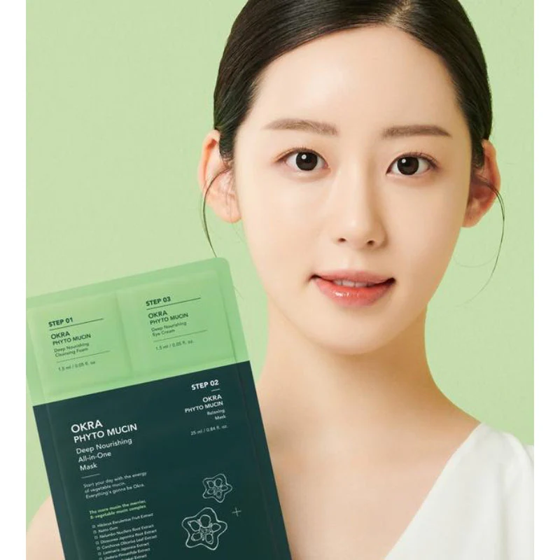 Okra Phyto Mucin Deep Nourishing All-In-One Mask - Image 4