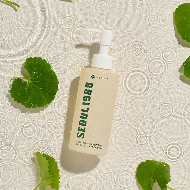 SEOUL 1988 Cleansing Oil : Pine Cica 1% + Probiotics - Image 4