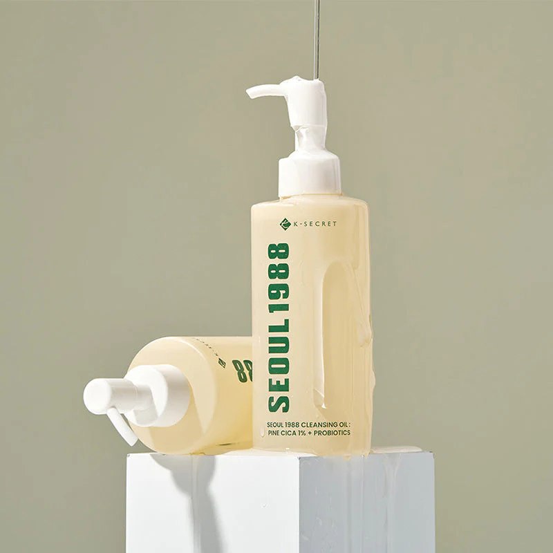 SEOUL 1988 Cleansing Oil : Pine Cica 1% + Probiotics - Image 5