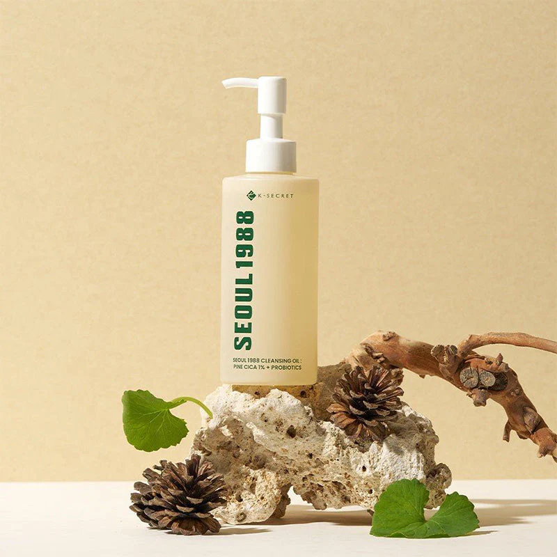 SEOUL 1988 Cleansing Oil : Pine Cica 1% + Probiotics - Image 6