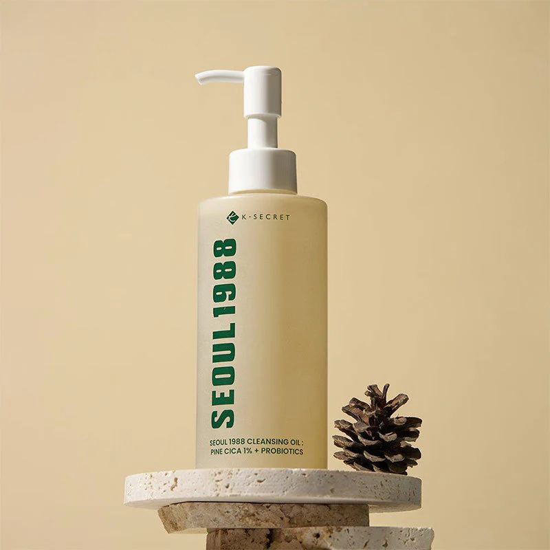 SEOUL 1988 Cleansing Oil : Pine Cica 1% + Probiotics - Image 7