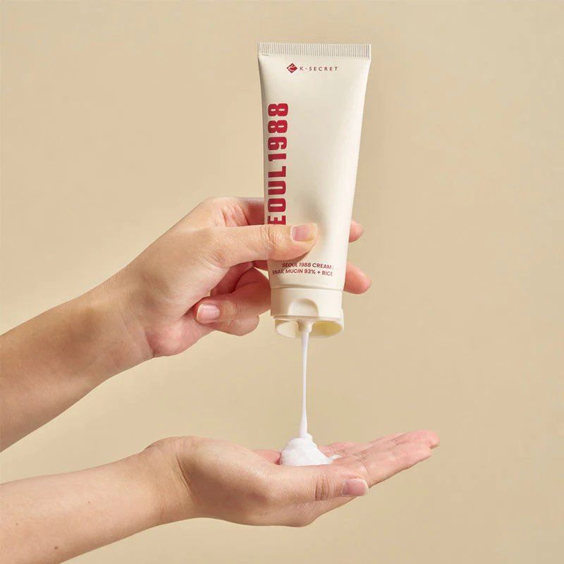 SEOUL 1988 Cream : Snail Mucin 93% + Rice - Image 3