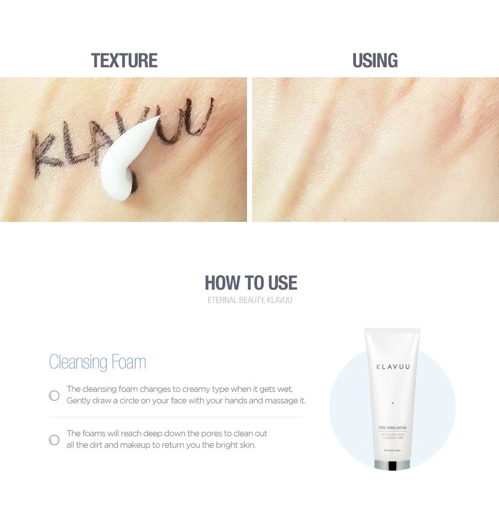 PURE PEARLSATION Revitalizing Facial Cleansing Foam - Image 4