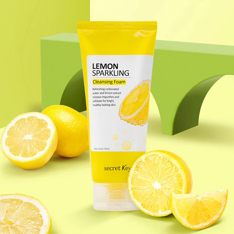 Lemon Sparkling Cleansing Foam - Image 4