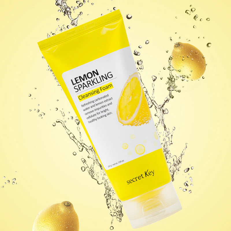 Lemon Sparkling Cleansing Foam - Image 5