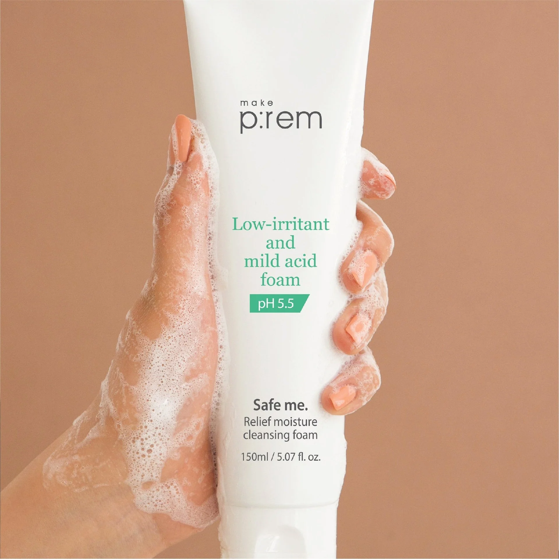 Safe Me Relief Moisture Cleansing Foam - Image 2