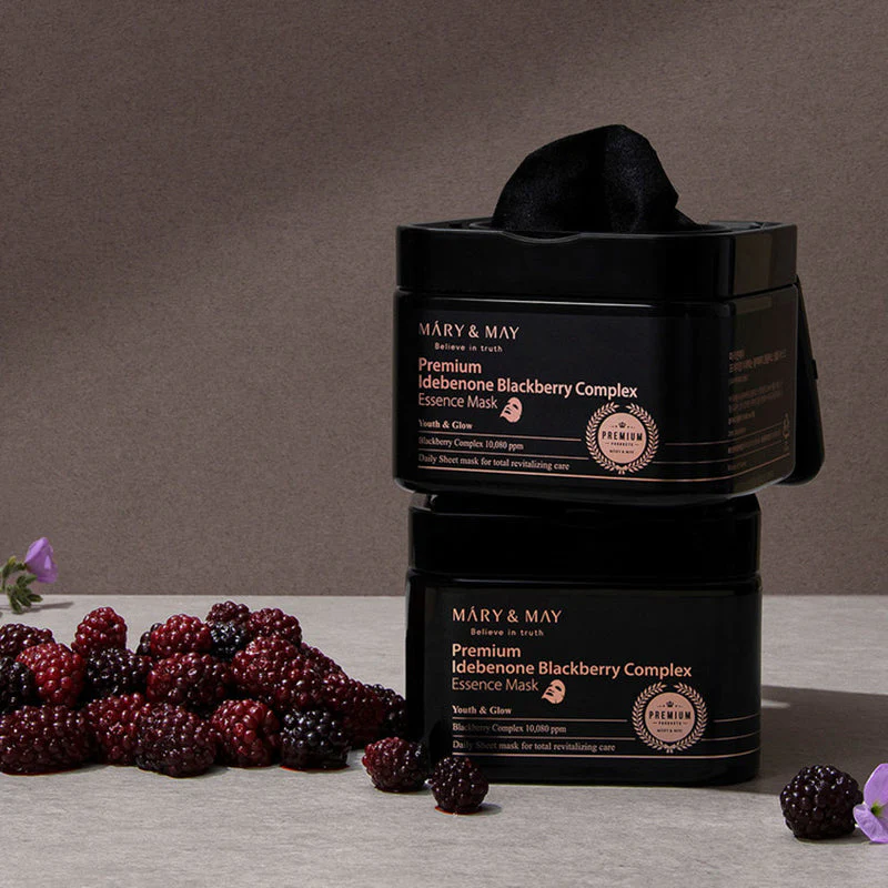 Premium Idebenone Blackberry Complex Essence Mask - Image 6