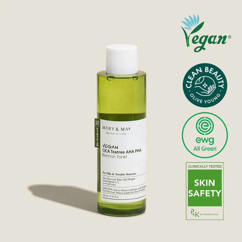Vegan CICA Tea Tree AHA PHA Toner - Image 8