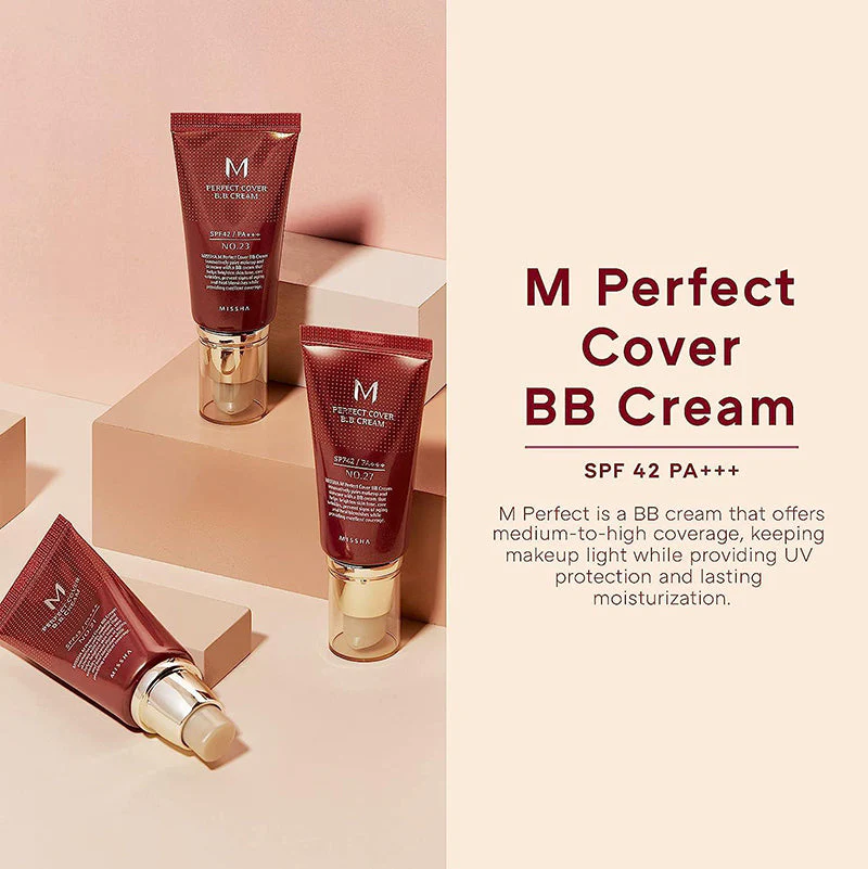 M Perfect Cover BB Cream SPF42 PA+++ - Image 5