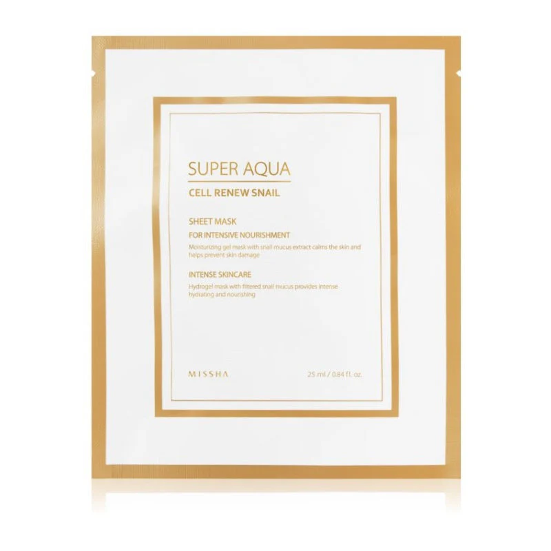 Super Aqua Cell Renew Snail Hydro Gel Mask