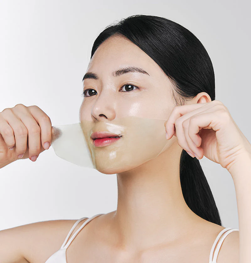Green Tea Cica Collagen Gel Mask - Image 4