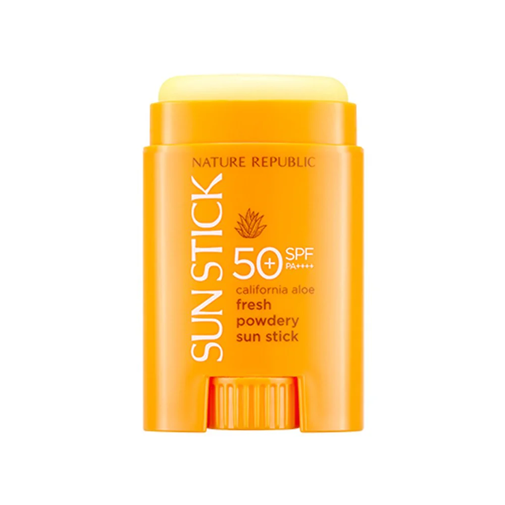 California Aloe fresh powdery sun stick SPF50+ PA++++ - Image 3