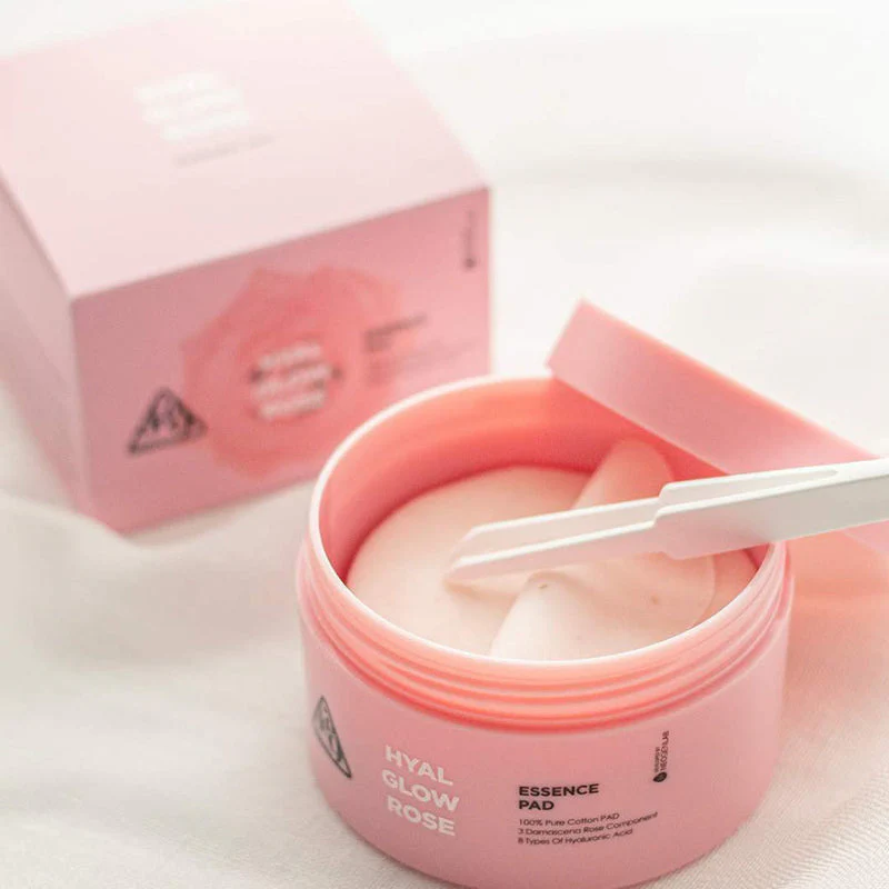 CODE9 Hyal Glow Rose Essence Pad - Image 4