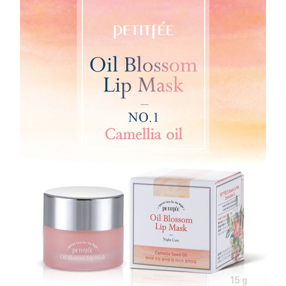 Oil Blossom Camellia Seed Oil Lip Mask - Image 3