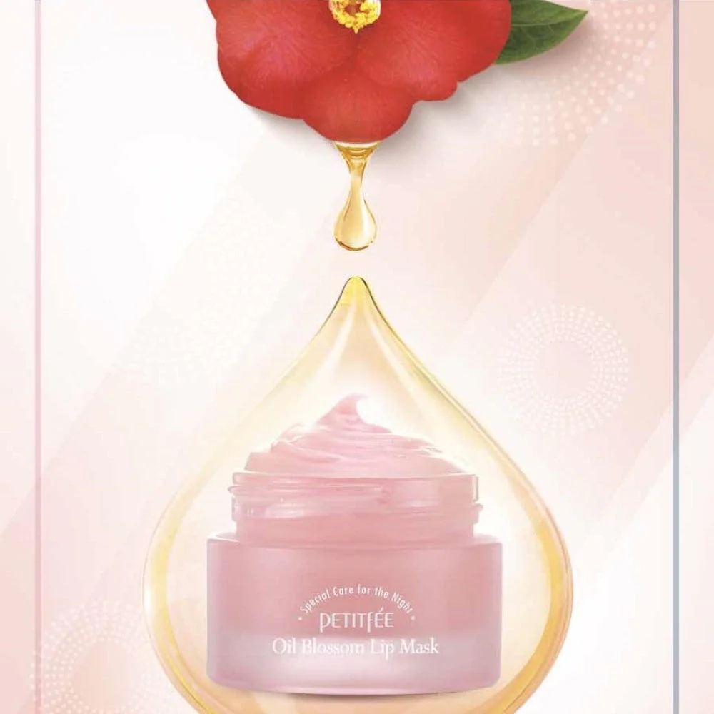 Oil Blossom Camellia Seed Oil Lip Mask - Image 4