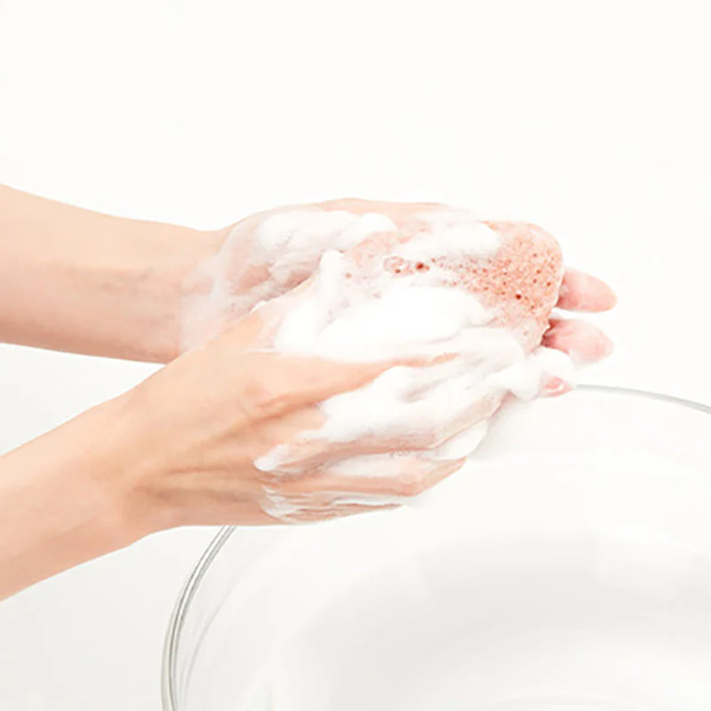 Jeju Volcanic Scoria Konjac Sponge - Image 2