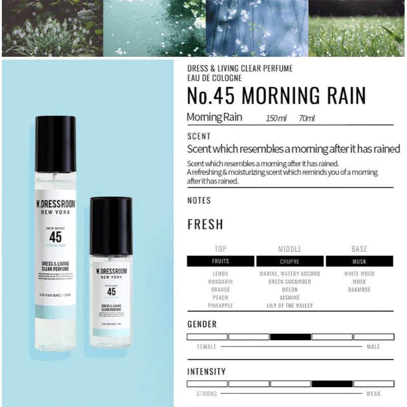 Dress & Living Clear Perfume No.45 Morning Rain - Image 4